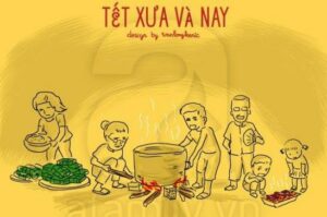 Sự khác biệt giữa tết xưa và nay