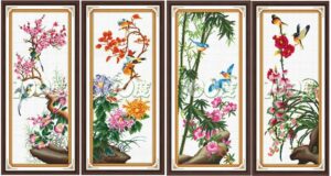 Tranh thêu chữ thập - Bộ sưu tập 30+ Bức tranh thiêu chữ thập đẹp nhất