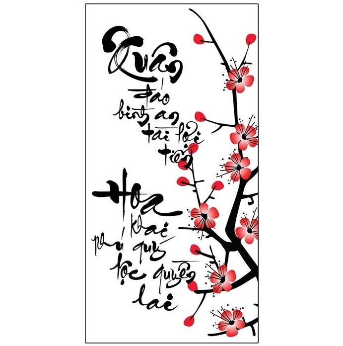 Chữ thư pháp chúc tết tuyệt đẹp