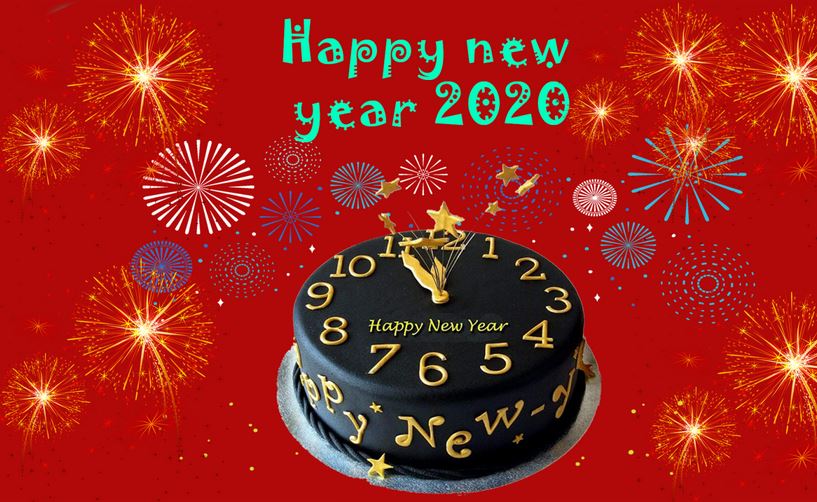 Hình ảnh nền Happy New Year 2020 đẹp nhất