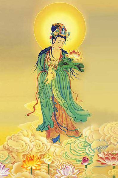 Đại Thế Chí Bồ Tát, Đại Thế Chí, hình đại thế chí bồ tát