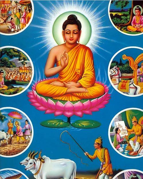 Hình ảnh cuộc đời Đức Phật Thích Ca Mâu Ni