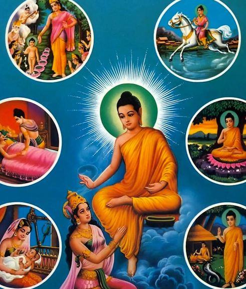 Hình ảnh cuộc đời Đức Phật Thích Ca Mâu Ni