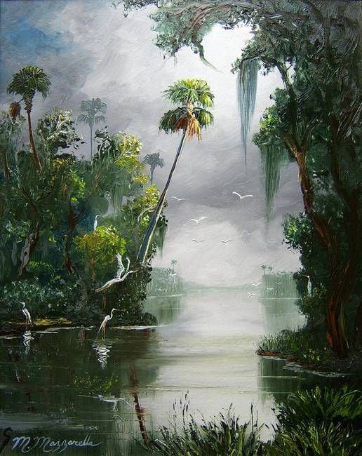 Tranh sơn dầu phong cảnh treo tường thiên nhiên đẹp
